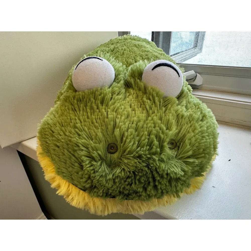 Pillow Pets Friendly Frog Green Plush Stuffed Animal 18 inch Large